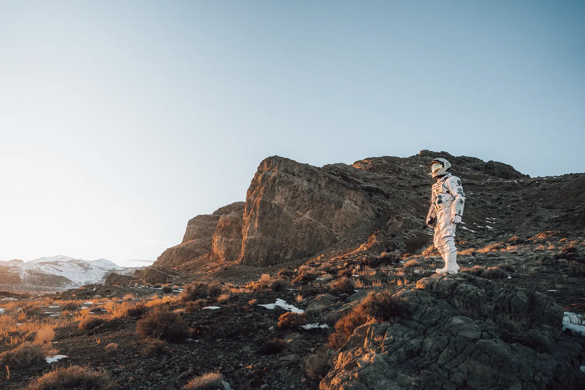 Utah desert photography — spaceman