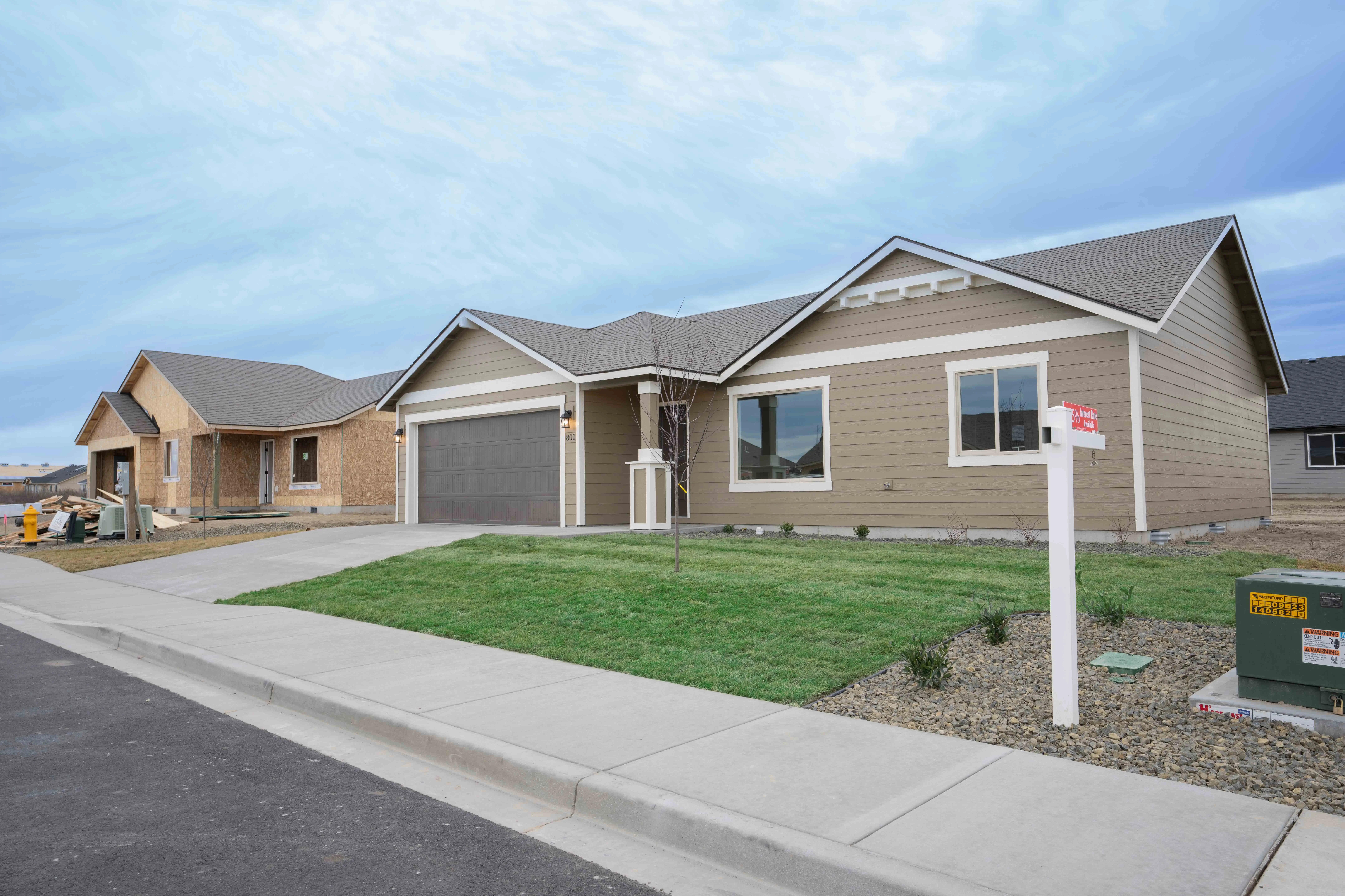 Professional real estate photo bright interior Seattle Washington