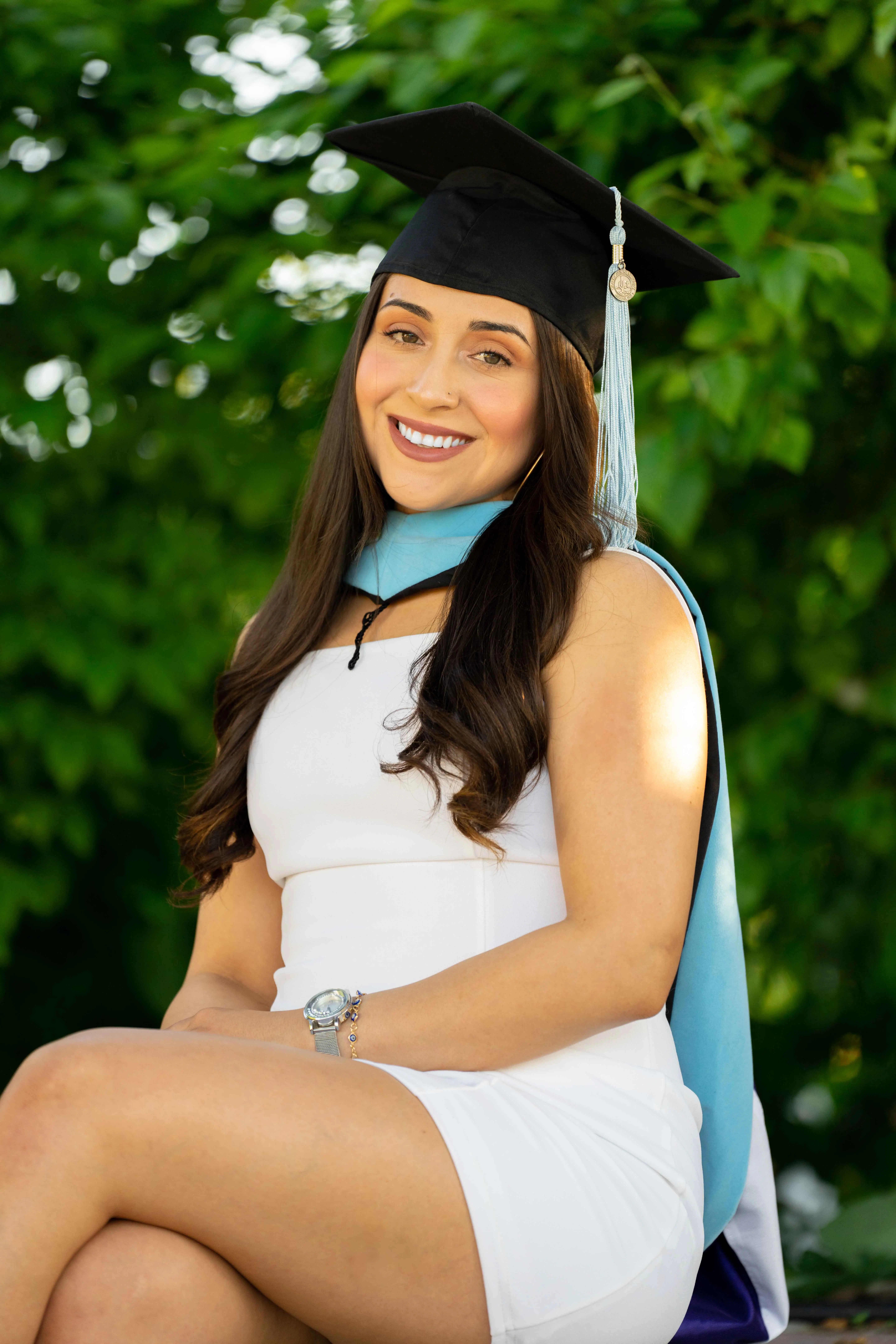 Graduation photography natural setting PNW