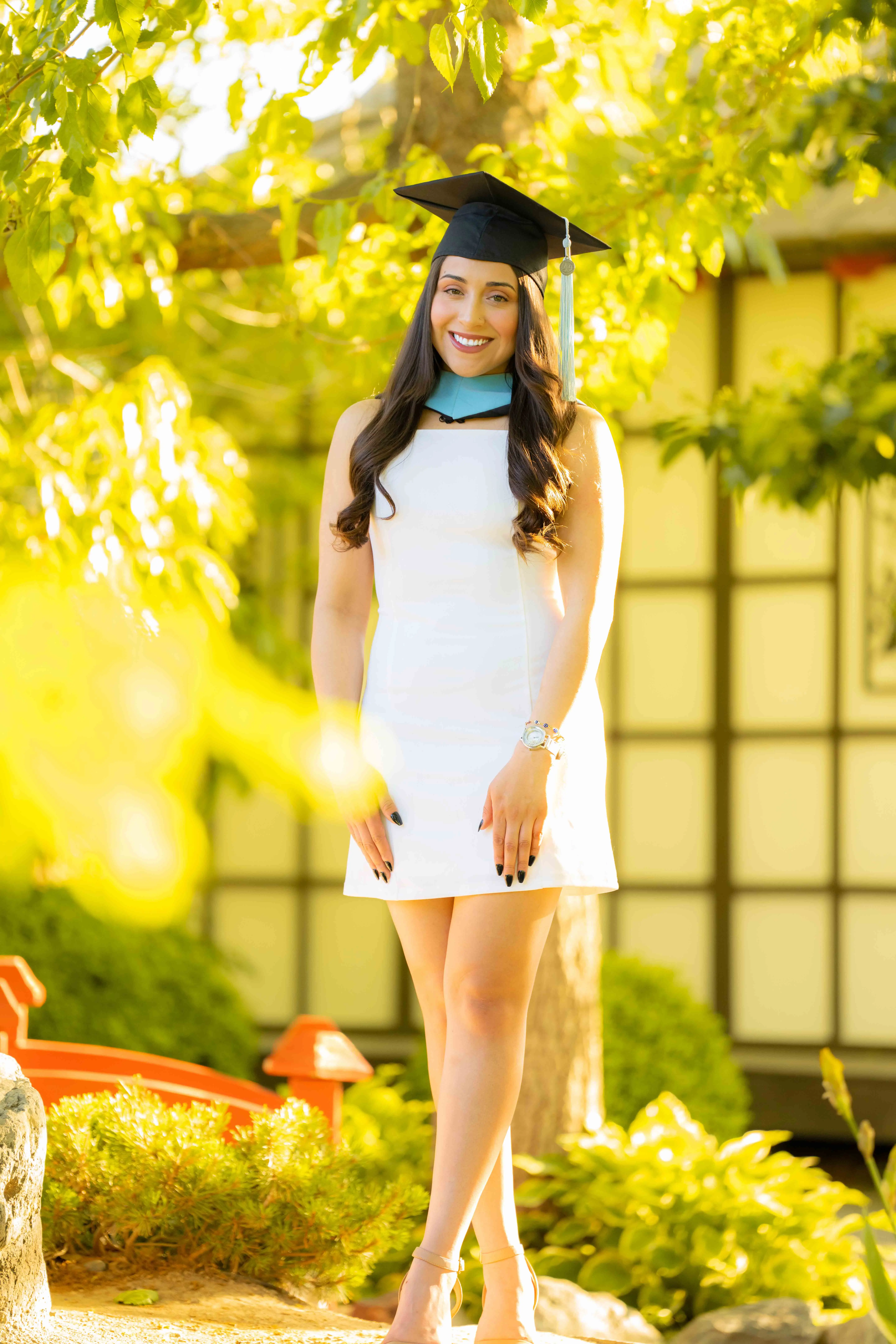 Senior graduate candid portrait photography