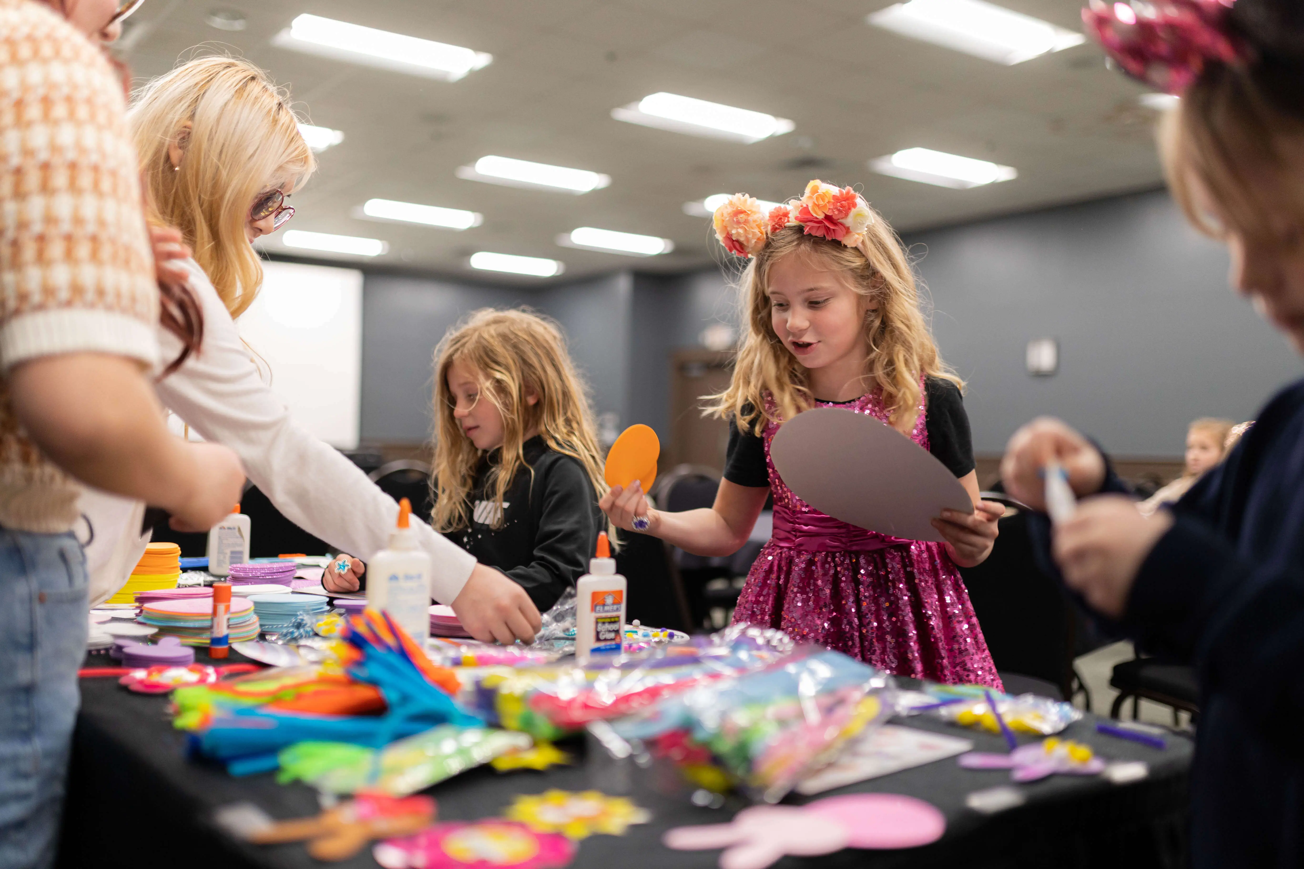 Event videographer capturing keynote and stage performances