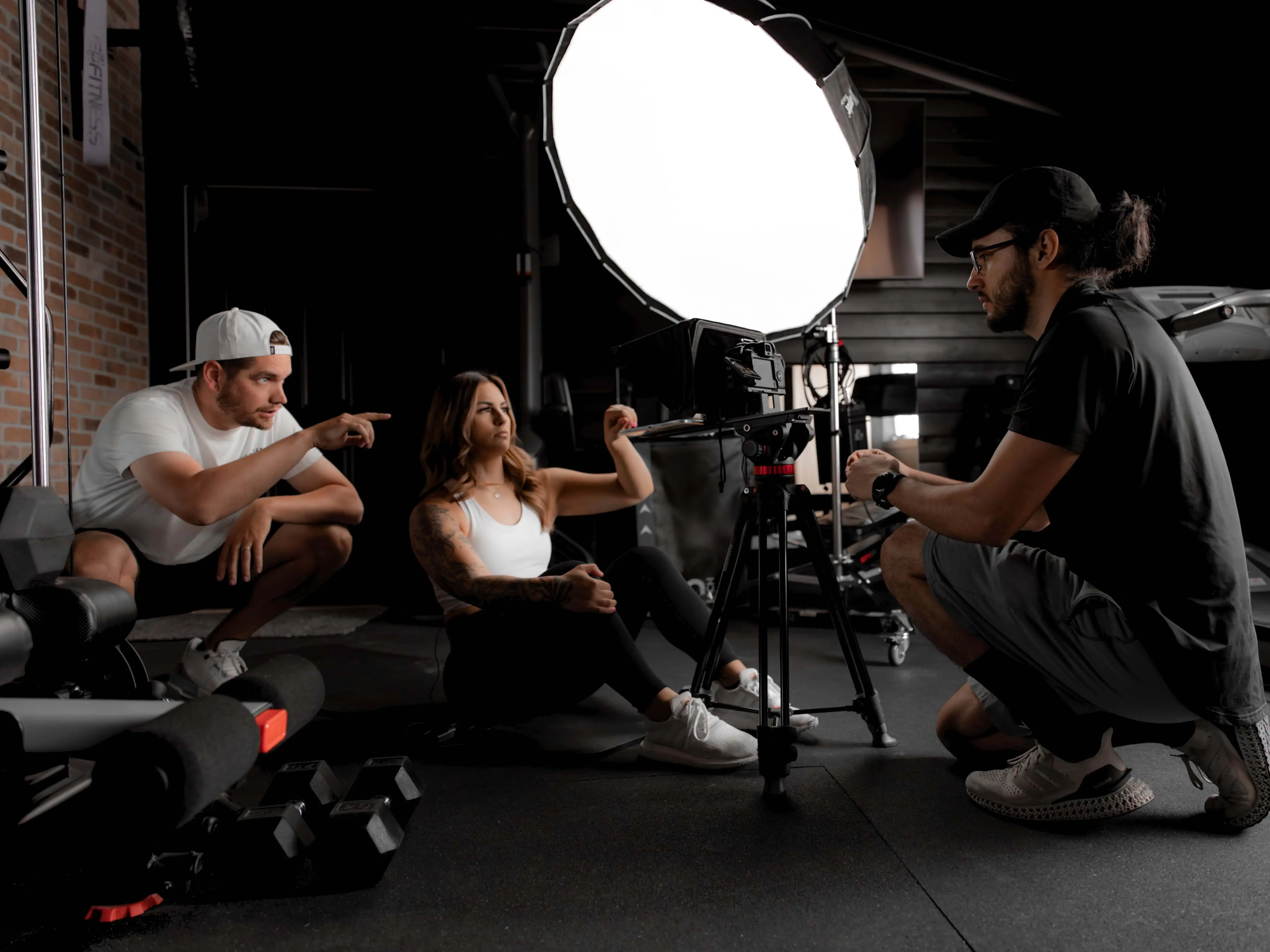 Content production for social media campaign