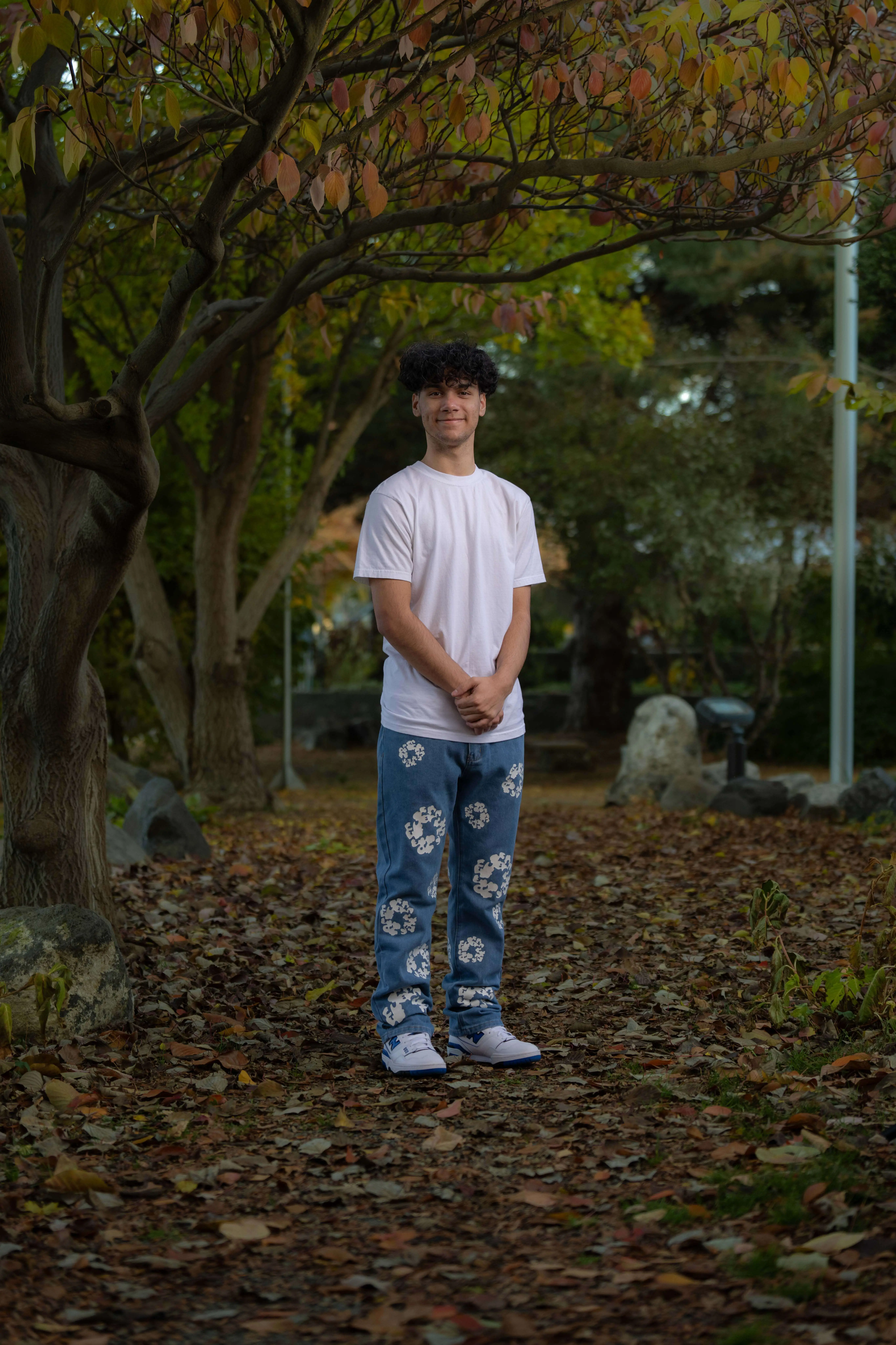 Senior portrait candid photography Washington