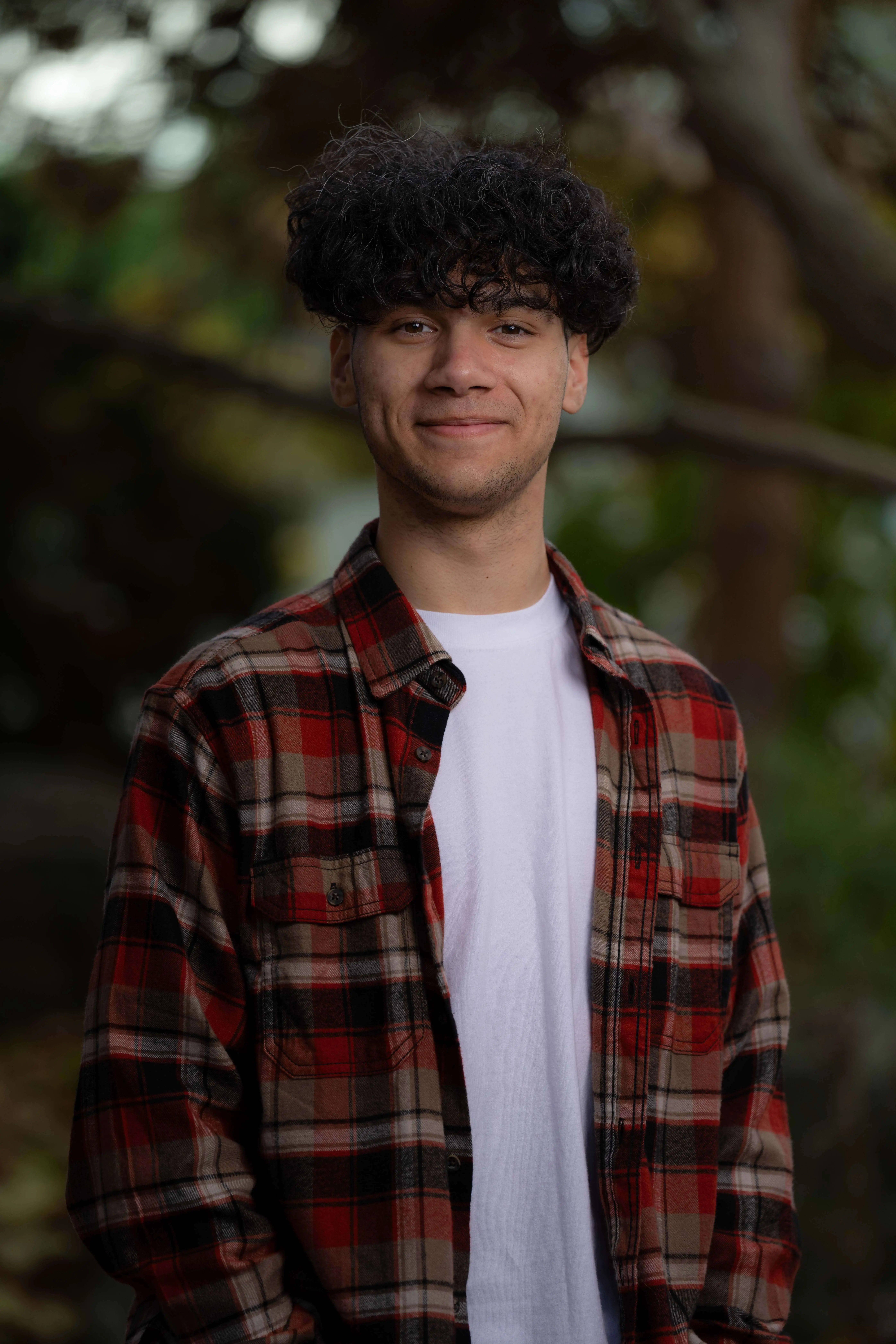 Senior pictures candid outdoor session