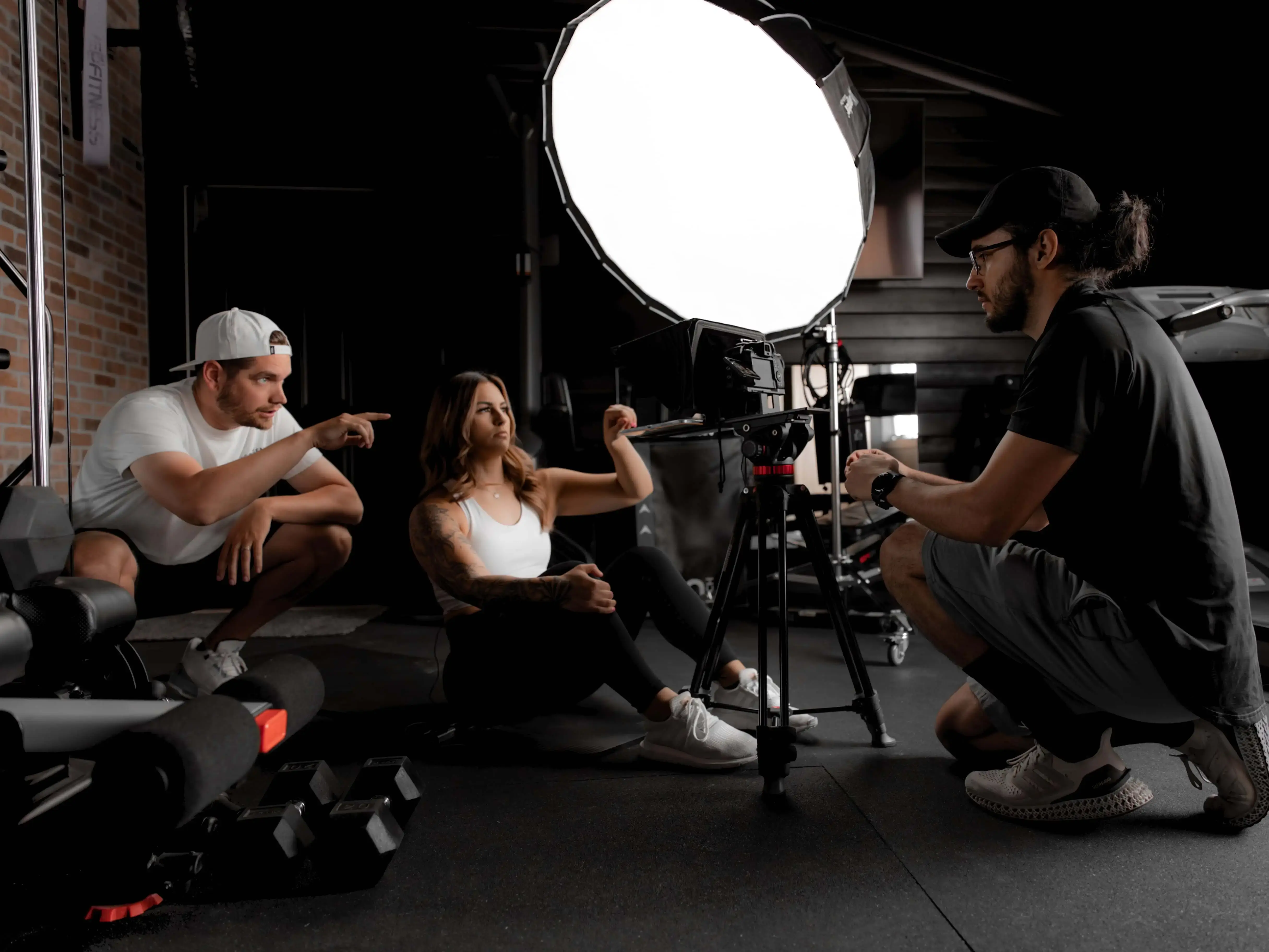 Behind the scenes video production shoot by Minic Media Seattle