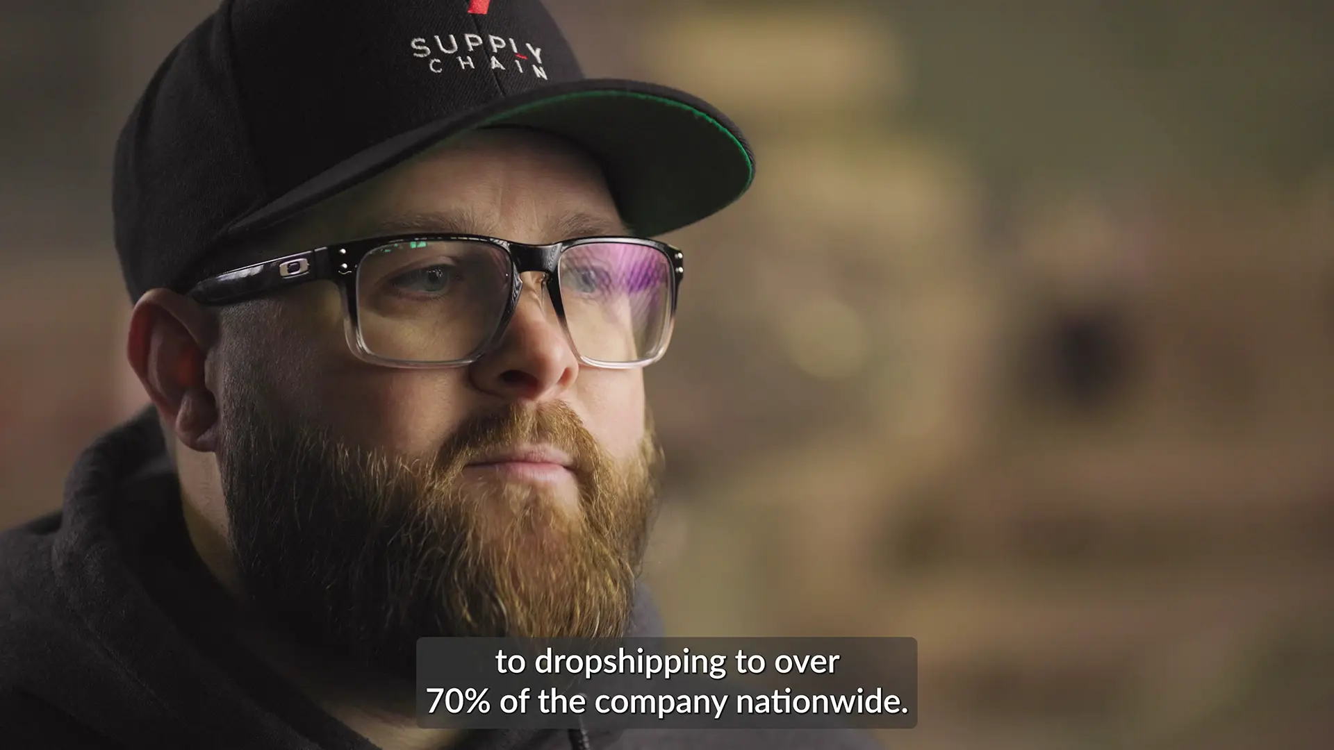 Professional sit-down interview video production setup by Minic Media Seattle